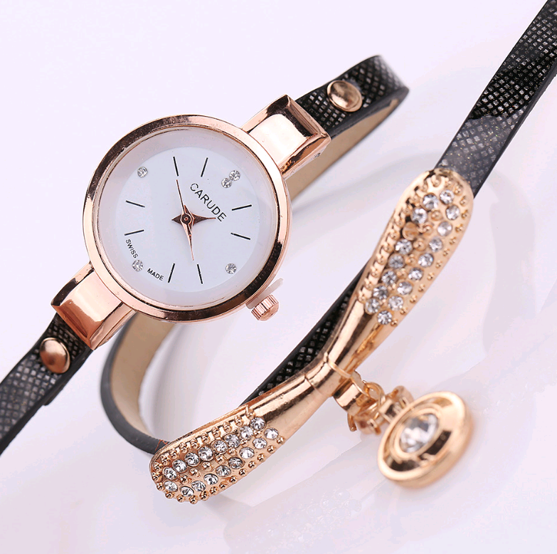 Cute Thin Belt Ladies Watch