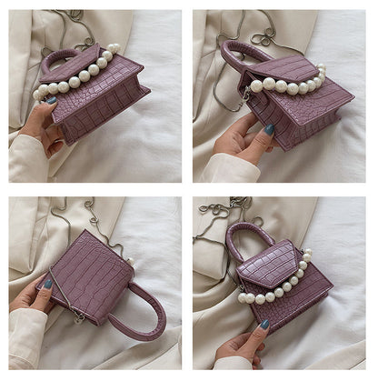 Mini PU shoulder bag