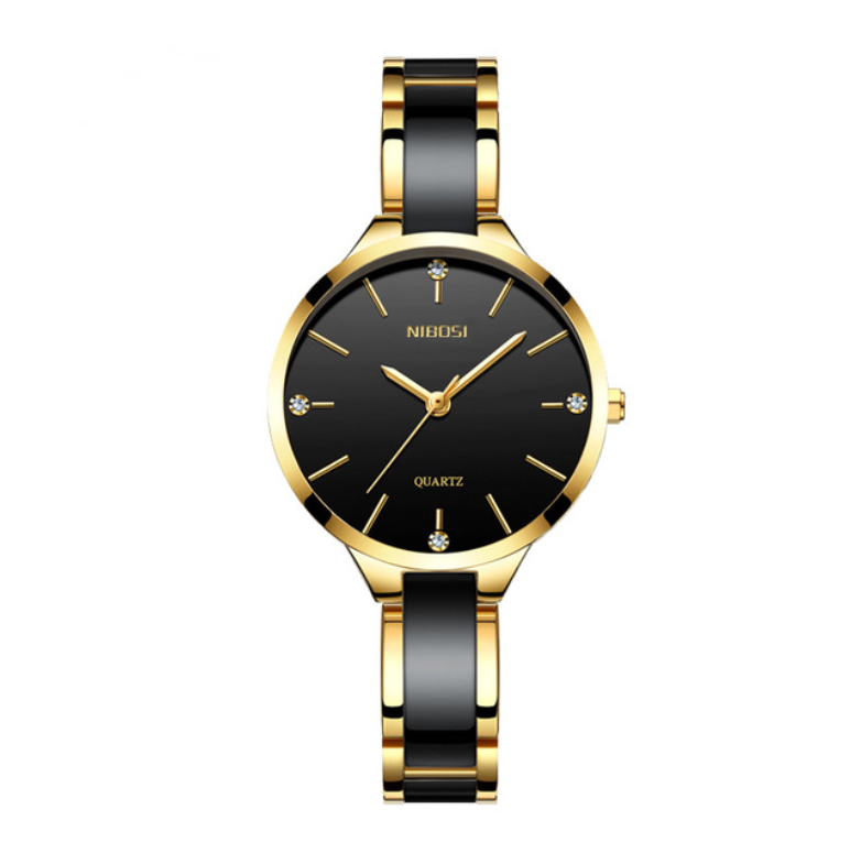 Luxury Ceramic Quartz Watch