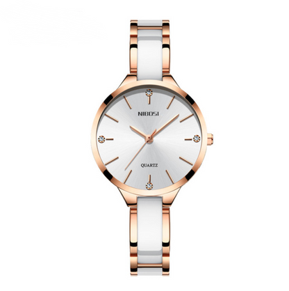 Luxury Ceramic Quartz Watch