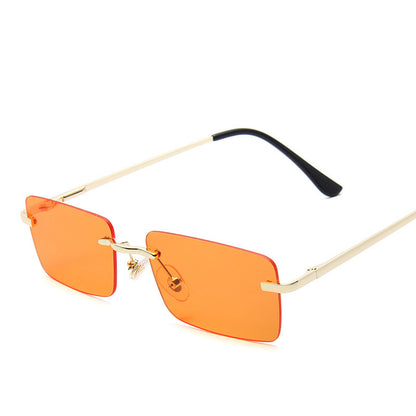 Rimless sunglasses women