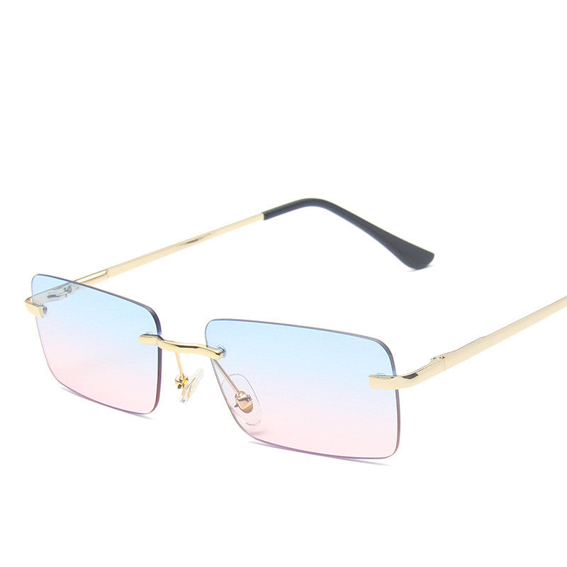 Rimless sunglasses women