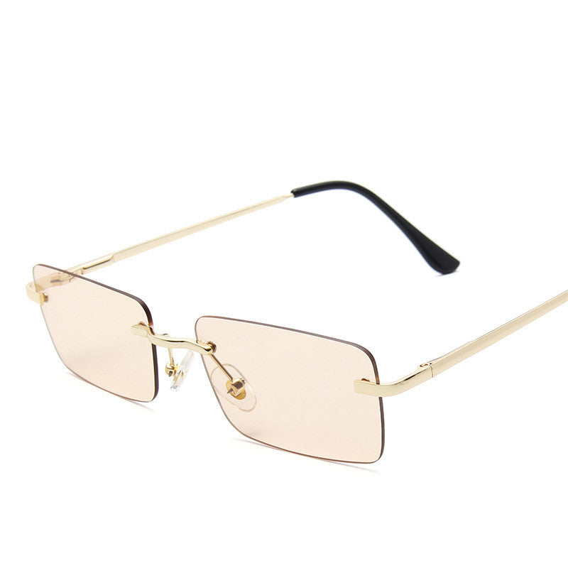 Rimless sunglasses women