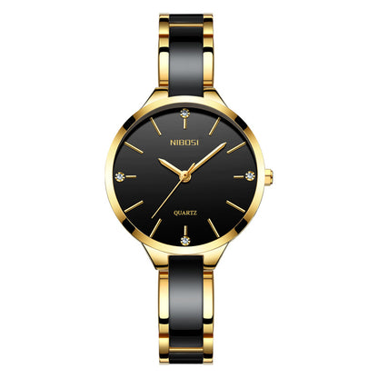 Luxury Ceramic Quartz Watch