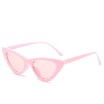 Retro Triangle Cat-eye Sunglasses