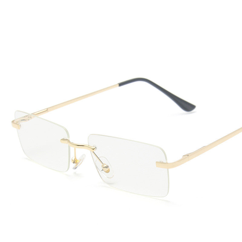 Rimless sunglasses women