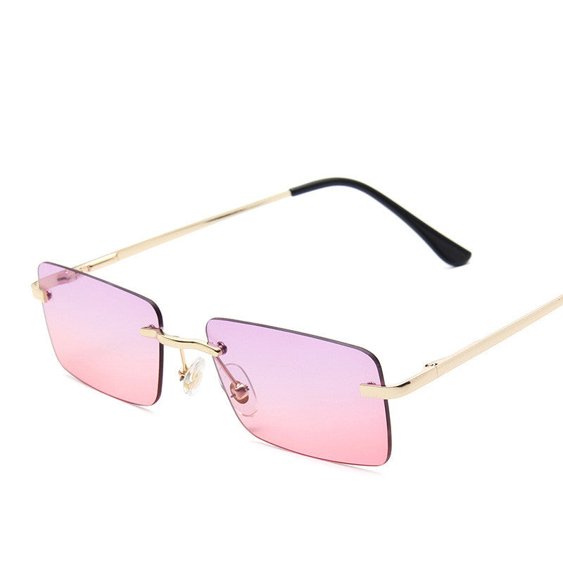 Rimless sunglasses women