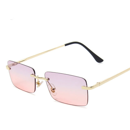 Rimless sunglasses women