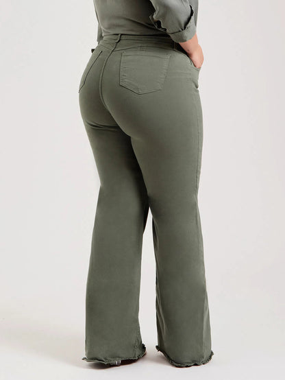 Body Shaping Flared Jeans