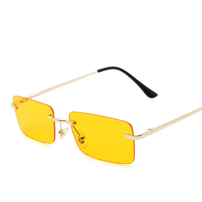 Rimless sunglasses women