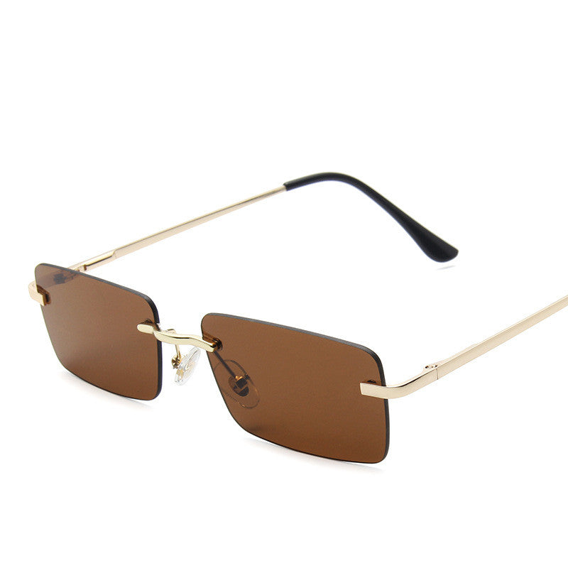 Rimless sunglasses women