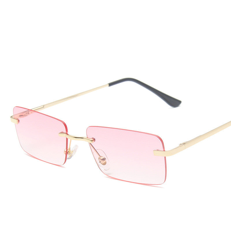 Rimless sunglasses women