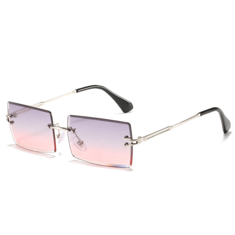 Rimless sunglasses women