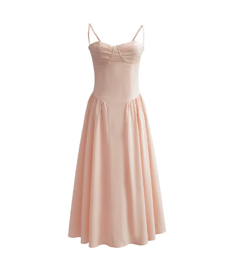 Elegant Low-cut Summer Dress